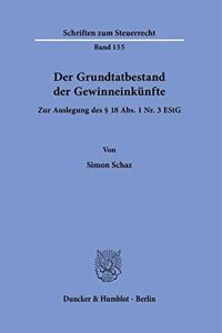 Der Grundtatbestand Der Gewinneinkunfte