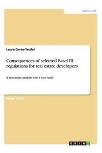 Consequences of selected Basel III regulations for real estate developers