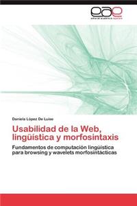 Usabilidad de La Web, Linguistica y Morfosintaxis