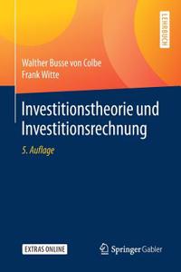 Investitionstheorie Und Investitionsrechnung