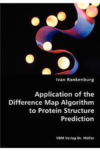 Application of the Difference Map Algorithm to Protein Structure Prediction