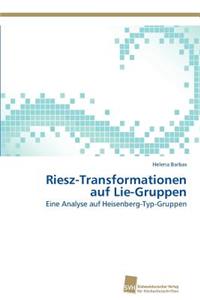 Riesz-Transformationen auf Lie-Gruppen