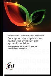 Conception Des Applications Multimédia Intégrant Des Appareils Mobiles