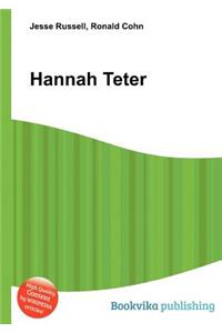 Hannah Teter
