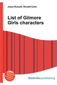 List of Gilmore Girls Characters