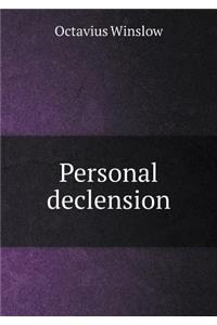 Personal declension