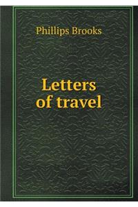 Letters of travel