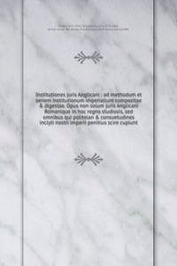 Institutiones juris Anglicani
