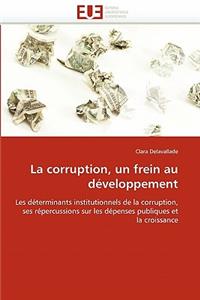 La Corruption, Un Frein Au D�veloppement