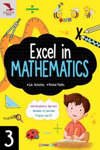 Excel in Mathematics-3 (Falcon Series)