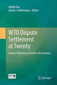 Wto Dispute Settlement at Twenty