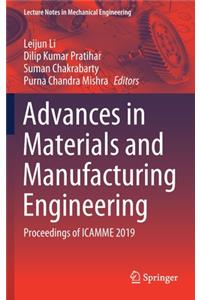 Advances in Materials and Manufacturing Engineering