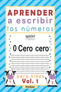 Aprender a escribir los números