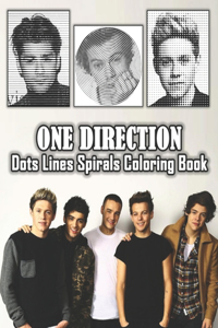 One Direction Dots Lines Spirals Coloring Book