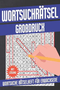 Wortsuchrätsel Großdruck