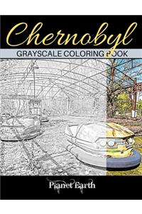 Chernobyl Grayscale Coloring Book