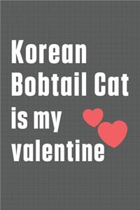 Korean Bobtail Cat is my valentine