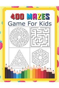 400 Mazes Game For Kids