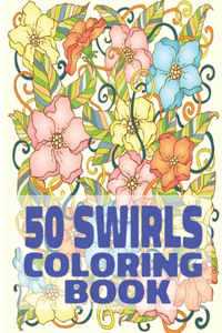 50 Swirls Coloring Book