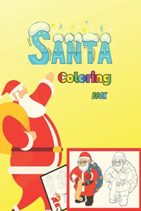 Santa Coloring Book
