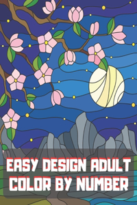 Easy Design Adult Color By Number