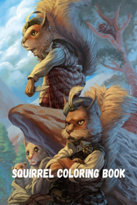 Squirrel Coloring Book