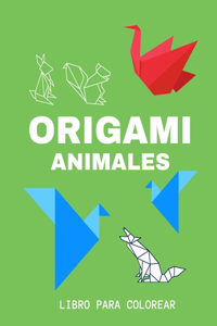 Origami Animales - Libro Para Colorear