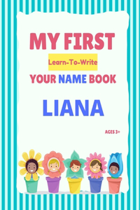 My First Learn-To-Write Your Name Book