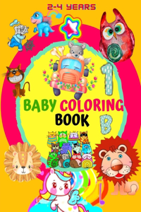 baby coloring book 2-4 years
