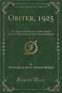 Obiter, 1925, Vol. 10