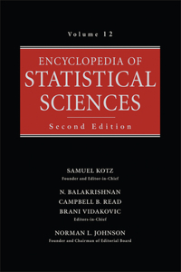 Encyclopedia of Statistical Sciences, Volume 12