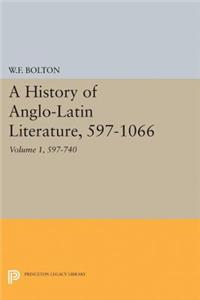 History of Anglo-Latin Literature, 597-740