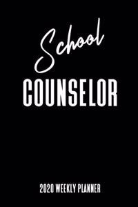 School Counselor 2020 Weekly Planner