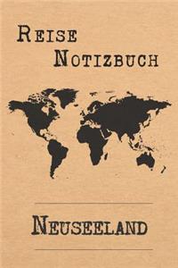 Reise Notizbuch Neuseeland