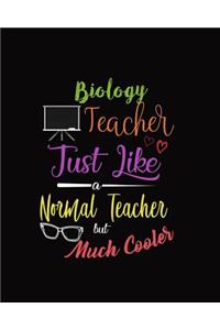 Biology Teacher Just Like A Normal Teacher But Much Cooler