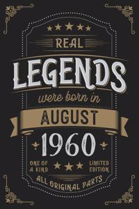 Real Legends were born in August 1960