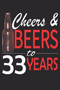 Cheers And Beers To 33 Years