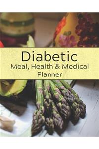 Diabetic Meal, Health and Medical Planner