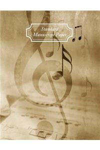 Standard Manuscript Paper