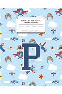 Primary Composition Notebook Grades K-2 Story Journal P