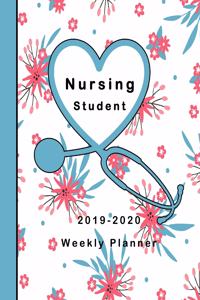 Nursing Student 2019-2020 Weekly Planner