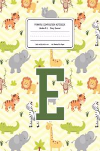 Primary Composition Notebook Grades K-2 Story Journal E