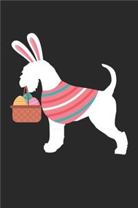 Schnauzer Journal - Schnauzer Notebook - Easter Gift for Schnauzer Lovers