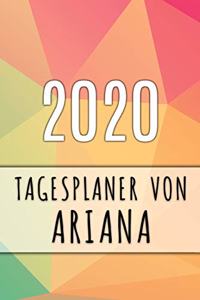 2020 Tagesplaner von Ariana