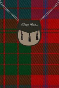 Clan Ross Tartan Journal/Notebook