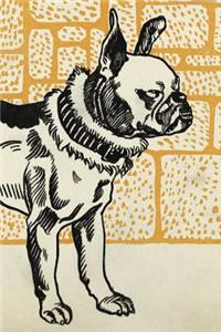 Pitbull Terrier Dog - Daily Journal Notebook