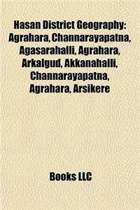 Hassan District Geography Introduction