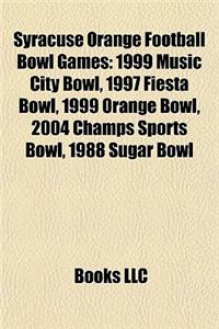 Syracuse Orange Football Bowl Games