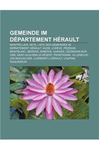 Gemeinde Im Departement Herault