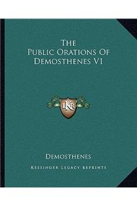 The Public Orations Of Demosthenes V1